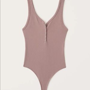 Abercrombie Henley bodysuit